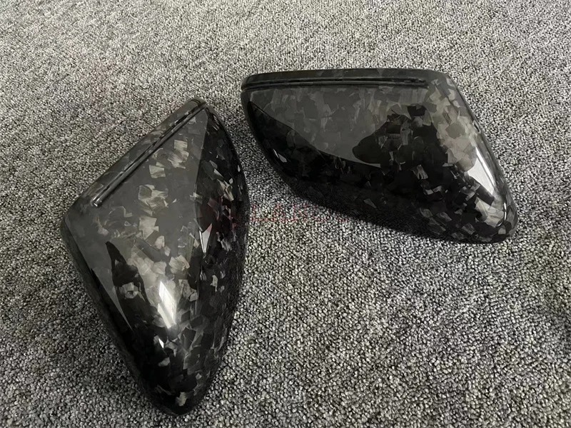 For Custom Finish Car View Mirror Outside Rear View Mirror Dry Carbon Fiber  911 Taycan OEM Mirror Covers